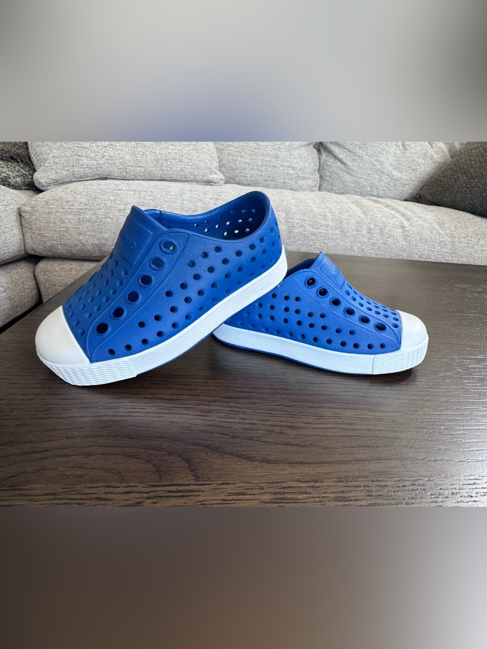 NWOT C5 Native Kids Casual Slip-On Water-Friendly Shoes in Blue